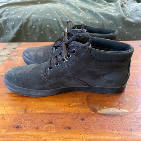 Timberland Dausette Chukka Black Nubuck Sneakers Women’s Size 8.5 - Picture 9 of 11